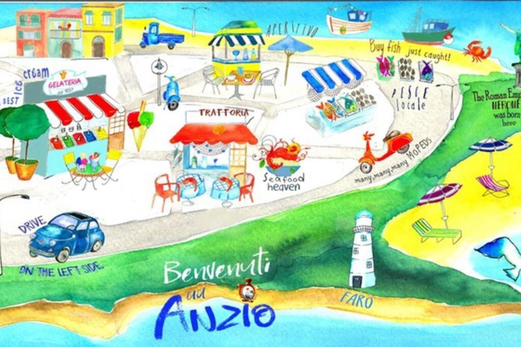 Roman Riviera Anzio Ngoại thất bức ảnh